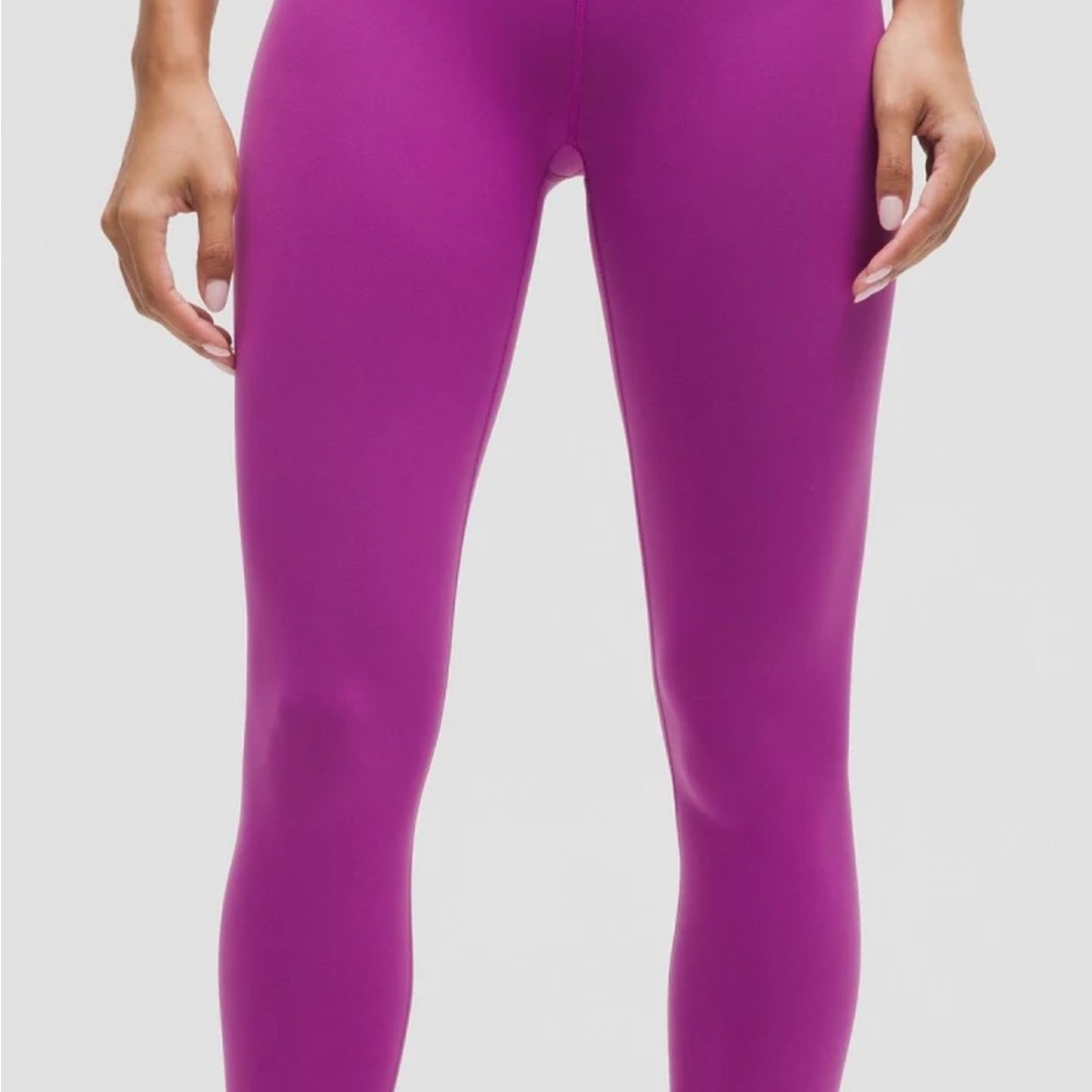 Lululemon Athletica Purple Leggings High-Waisted Performance